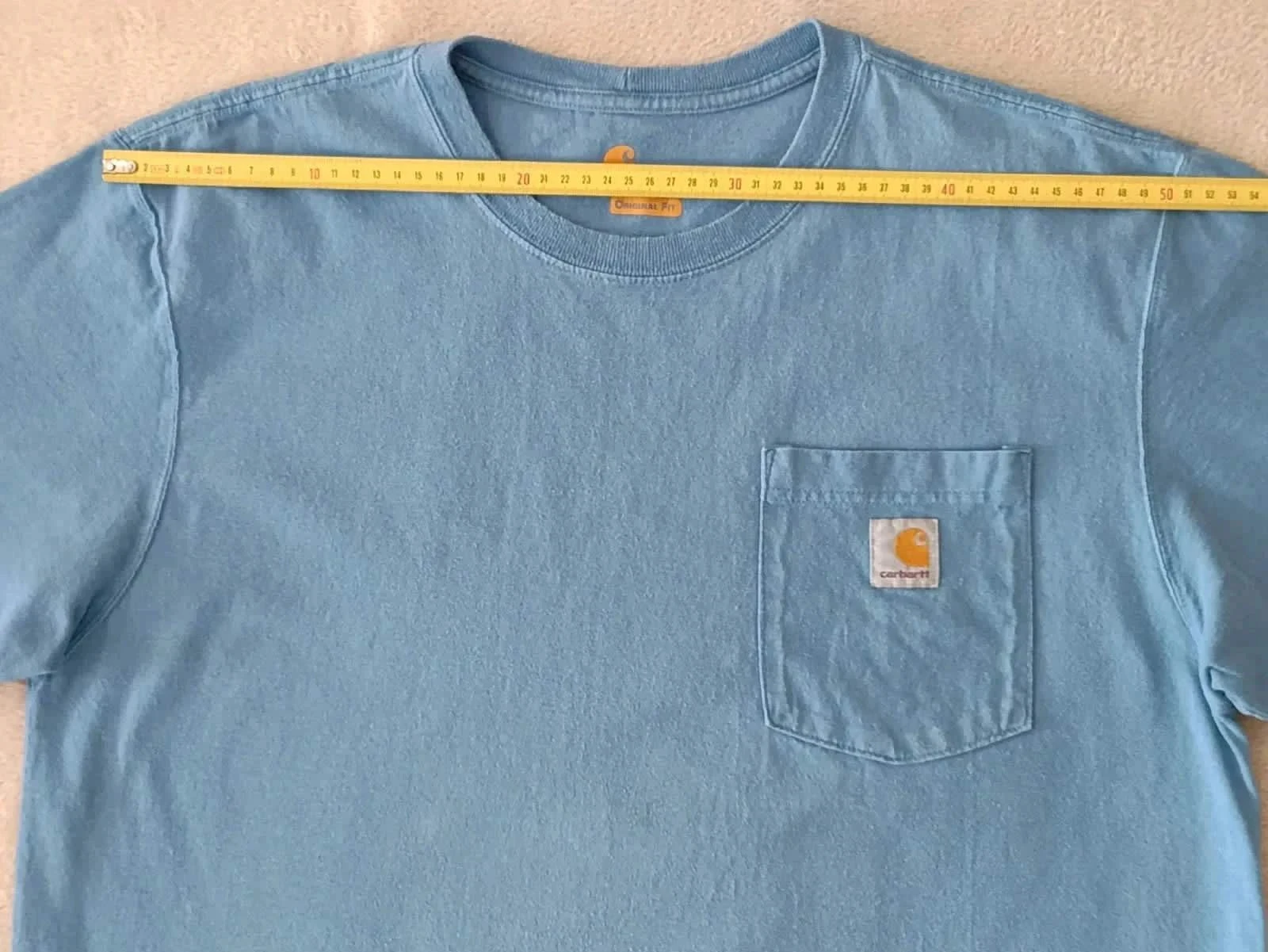 Lichtblauw Carhartt T-shirt Maat M – photo 13